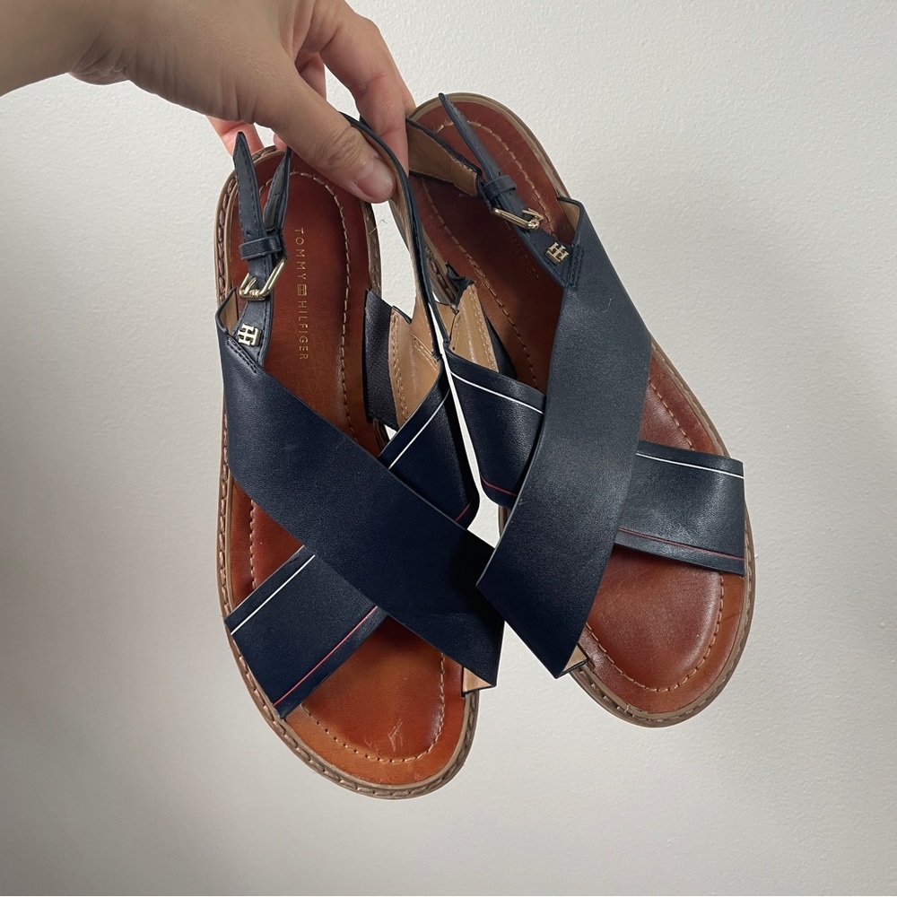 Tommy Hilfiger Navy Blue Sandals